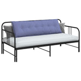 Vidaxl rugkussen jeans blauw 160 x 19 x 50 cm stof