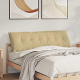 Vidaxl rugkussen grijs groen 160 x 50 cm cordstof