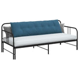 Vidaxl rugkussen blauw 180 x 50 cm cordstof