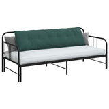 Vidaxl rugkussen donkergroen 180 x 50 cm cordstof