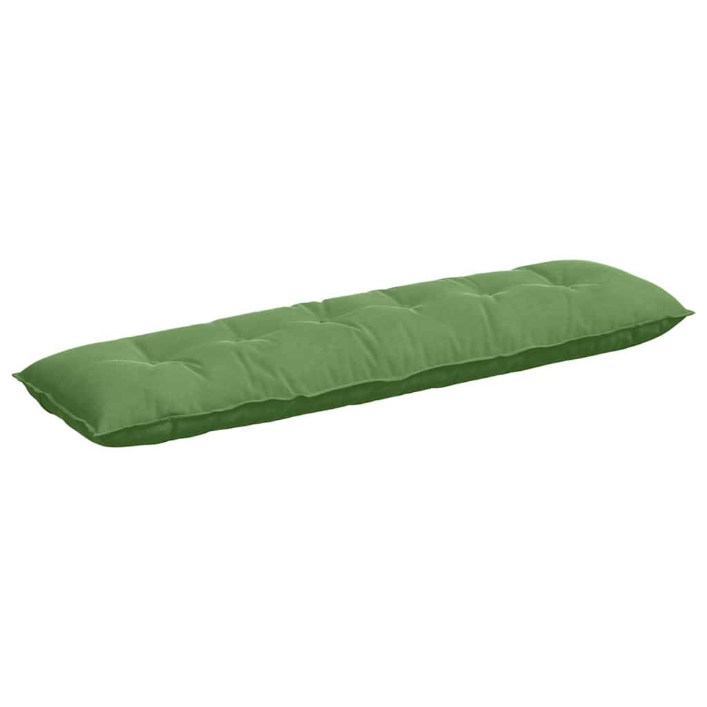 Vidaxl rugkussen lichtgroen 180 x 50 cm cordstof