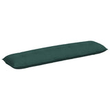 Vidaxl rugkussen donkergroen 200 x 19 x 50 cm stof