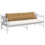 Vidaxl rugkussen bruin 200 x 50 cm cordstof