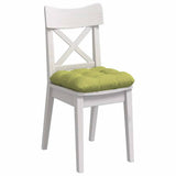 Vidaxl zitkussens 4 pcs lichtgroen 45 x 45 x 12 cm stof