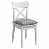 Vidaxl zitkussens 4 pcs wolkengrijs 40 x 40 x 6 cm stof