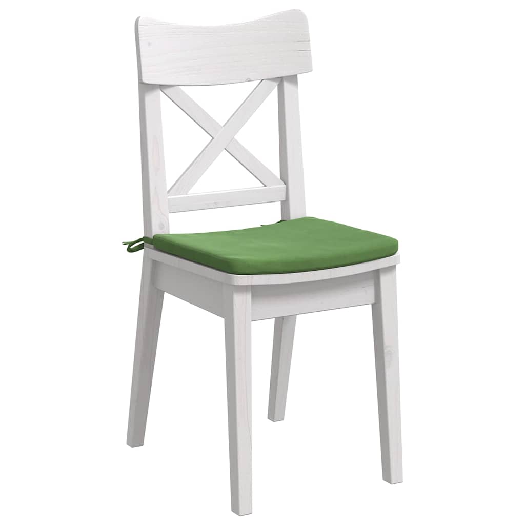 Vidaxl zitkussens 4 pcs lichtgroen 40 x 40 x 3 cm fluweel
