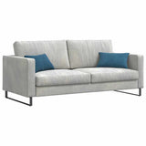Vidaxl sofa kussens 2 stuks blauw 50 x 30 cm cordstof