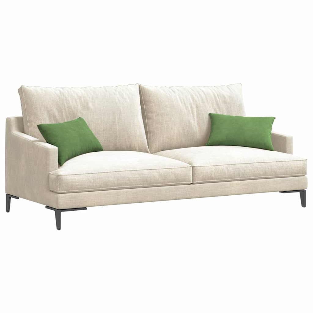 Vidaxl sofa kussens 2 stuks lichtgroen 50 x 30 cm cordstof