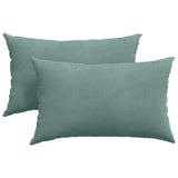 Vidaxl sofa kussens 2 stuks zeegroen 50 x 30 cm cordstof