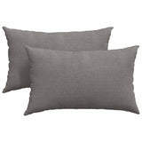 Vidaxl sofa kussens 2 stuks lichtgrijs 50 x 30 cm cordstof