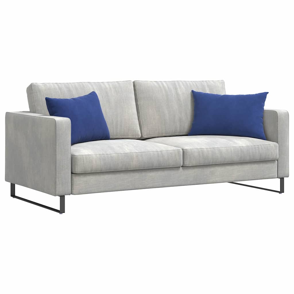 Vidaxl sofa kussens 2 stuks politieblauw 60 x 40 cm cordstof