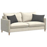 Vidaxl sofa kussens 2 stuks donkergrijs 60 x 40 cm cordstof