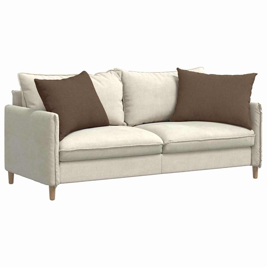 Vidaxl sofa kussens 2 pcs bruin 70 x 50 cm stof