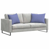 Vidaxl sofa kussens 2 pcs jeans blauw 70 x 50 cm stof