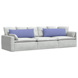 Vidaxl sofa kussens 2 pcs jeans blauw 120 x 40 cm stof