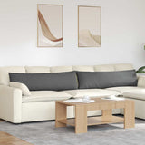 Vidaxl sofa kussens 2 pcs donkergrijs 145 x 40 cm stof