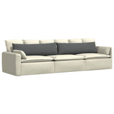 Vidaxl sofa kussens 2 pcs donkergrijs 145 x 40 cm stof