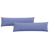 Vidaxl sofa kussens 2 pcs jeans blauw 145 x 40 cm stof