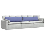 Vidaxl sofa kussens 2 pcs jeans blauw 145 x 40 cm stof