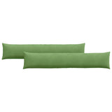 Vidaxl sofa kussens 2 stuks lichtgroen 200 x 40 cm cordstof