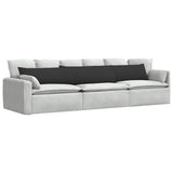 Vidaxl sofa kussens 2 stuks zwart 200 x 40 cm stof