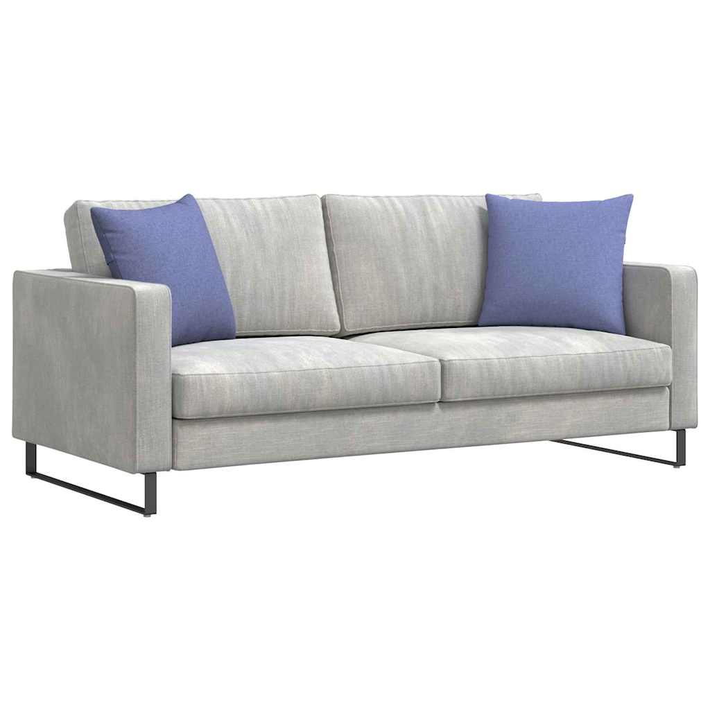 Vidaxl sofa kussens 2 pcs jeans blauw 45 x 45 cm stof