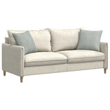 Vidaxl sofa kussens 2 stuks lichtgrijs 45 x 45 cm cordstof