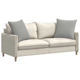 Vidaxl sofa kussens 2 stuks lichtgrijs 60 x 60 cm stof