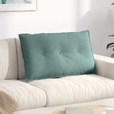 Vidaxl rugkussen zeegroen 80 x 50 cm cordstof
