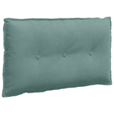 Vidaxl rugkussen zeegroen 80 x 50 cm cordstof