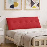Vidaxl rugkussen rood 140 x 19 x 50 cm stof