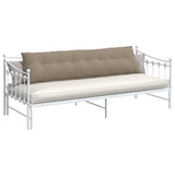 Vidaxl rugkussen taupe 200 x 50 cm microvezel stof