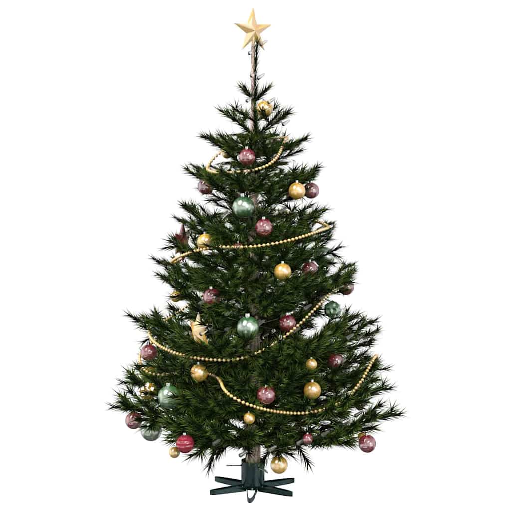 Vidaxl kerstboomstandaard 1.73 groen 50 x 50 x 15,5 cm staal