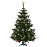 Vidaxl kerstboomstandaard 1.73 groen 50 x 50 x 15,5 cm staal