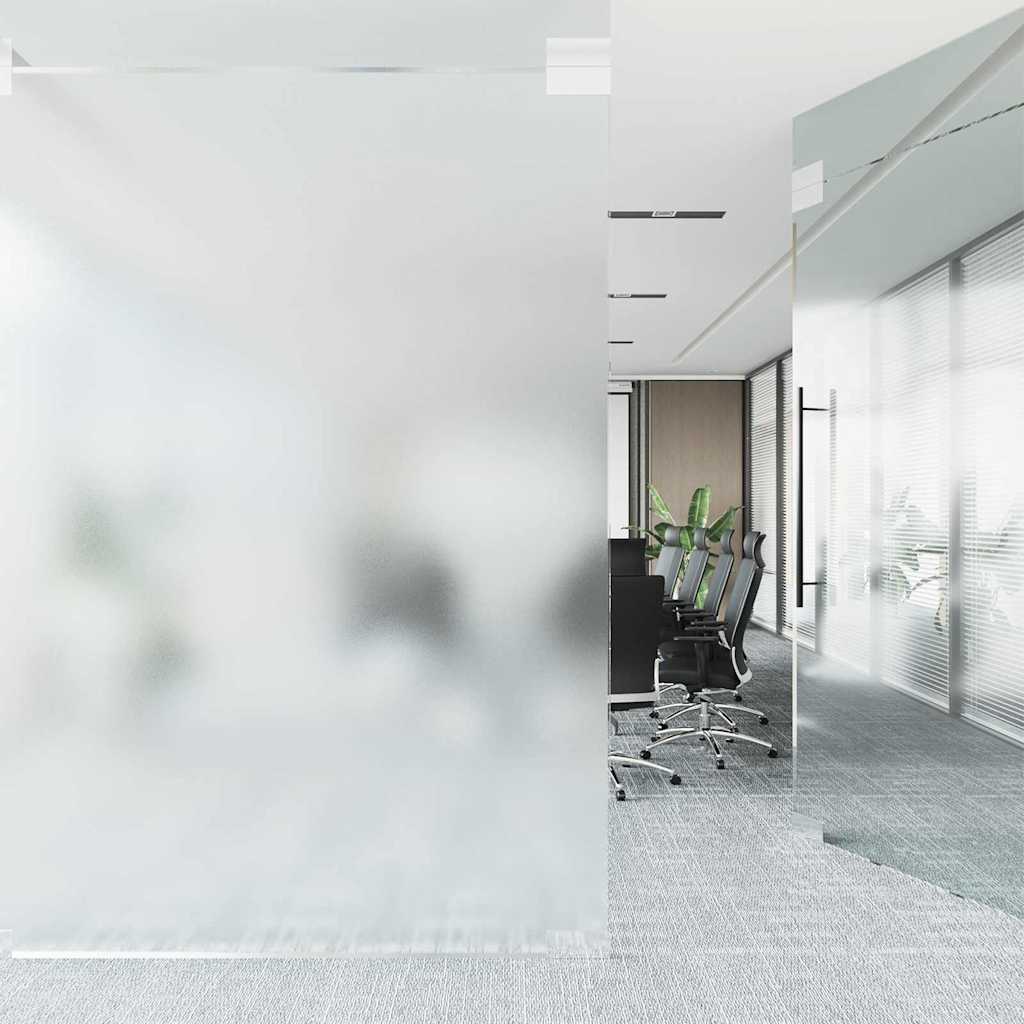 Vidaxl zelfklevende raamfolie frosted grijs 90 x 1000 cm pvc