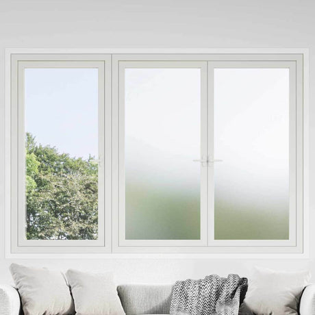 Vidaxl zelfklevende raamfolie frosted wit 45 x 500 cm pvc