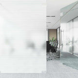 Vidaxl zelfklevende raamfolie gesatineerde strepen 45 x 2000 cm pvc