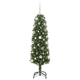 Vidaxl kunstkerstboom groen 150 cm pvc en staal en kunststof