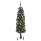 Vidaxl kunstkerstboom groen 150 cm pvc en staal en kunststof