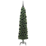 Vidaxl kunstkerstboom groen 180 cm pvc en staal en kunststof