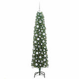 Vidaxl kunstkerstboom groen 180 cm pvc en staal en kunststof