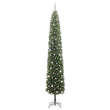 Vidaxl kunstkerstboom groen 300 cm pvc en staal en kunststof