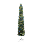 Vidaxl kunstkerstboom groen 300 cm pvc en staal en kunststof