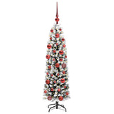 Vidaxl kunstkerstboom groen 150 cm pvc en staal en kunststof