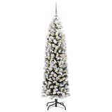 Vidaxl kunstkerstboom groen 150 cm pvc en staal en kunststof