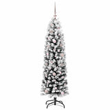 Vidaxl kunstkerstboom groen 150 cm pvc en staal en kunststof