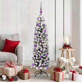 Vidaxl kunstkerstboom groen 150 cm pvc en staal en kunststof