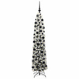 Vidaxl kunstkerstboom groen 180 cm pvc en staal en kunststof