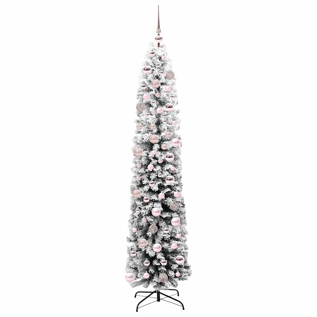 Vidaxl kunstkerstboom groen 180 cm pvc en staal en kunststof