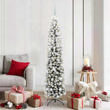 Vidaxl kunstkerstboom groen 180 cm pvc en staal en kunststof